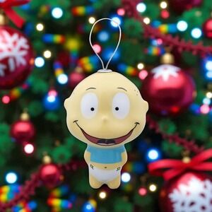 NWT Nickelodeon Rugrats Tommy Decoupage Christmas Tree Ornament 2024